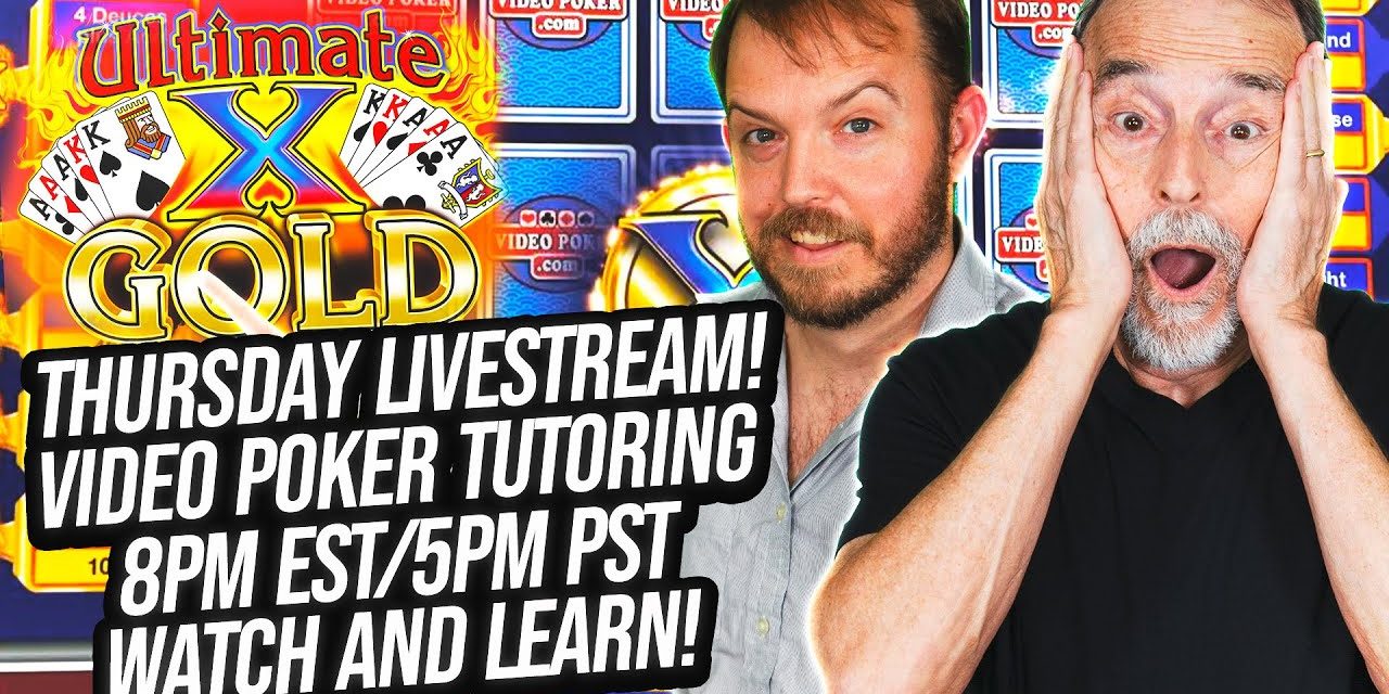 Image for ?LIVE Video Poker Training! Learn How To Win! Ask Us Your Questions!
