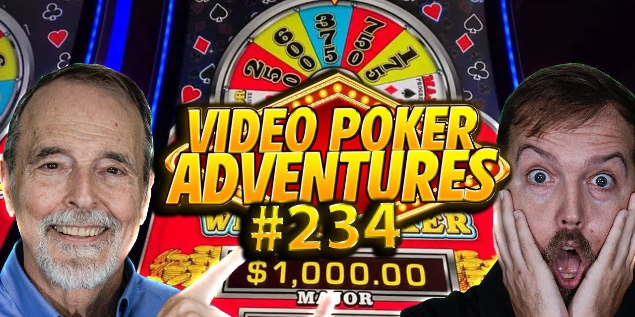 Image for Let’s Spin That Wheel on Double Double Bonus Plus! Video Poker Adventures 234 • The Jackpot Gents