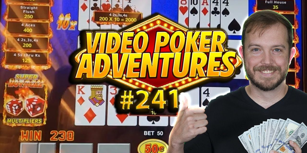 Image for Ultimate X Gold & Super Hot Roll Make Me a Winner Today! Video Poker Adventures 241
