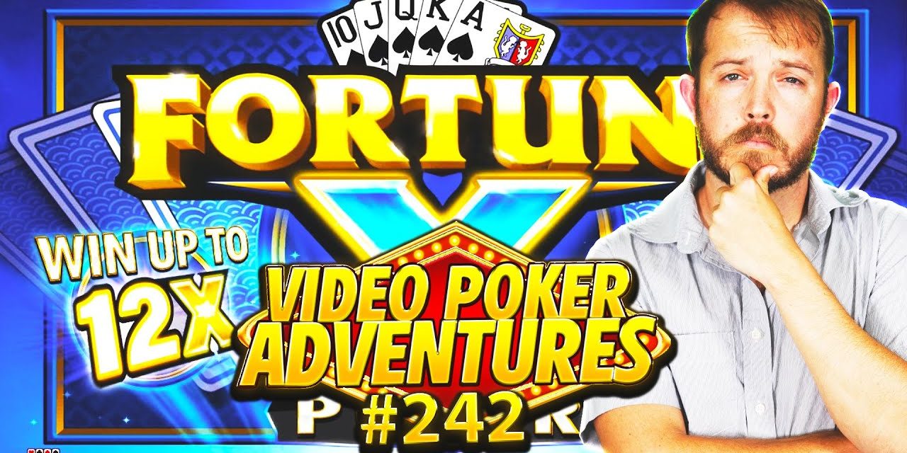 Image for Fortune X and Dice Fever Today! Video Poker Adventures 242 • The Jackpot Gents