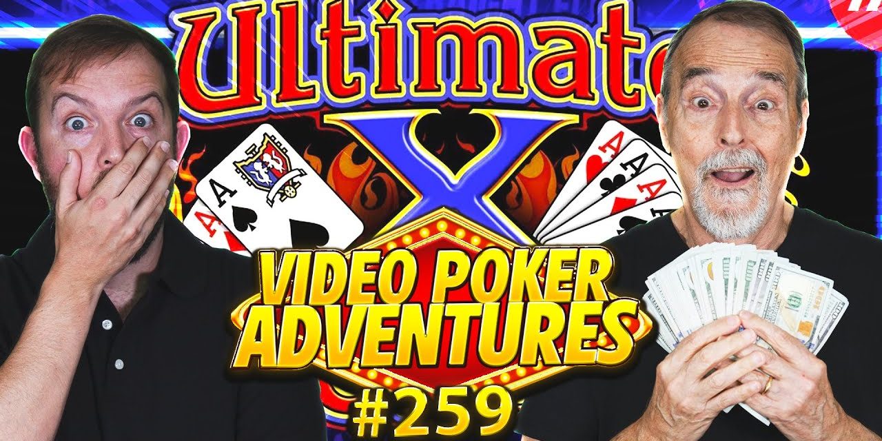 Image for ANOTHER Ultimate X Win! Video Poker Adventures 259 • The Jackpot Gents