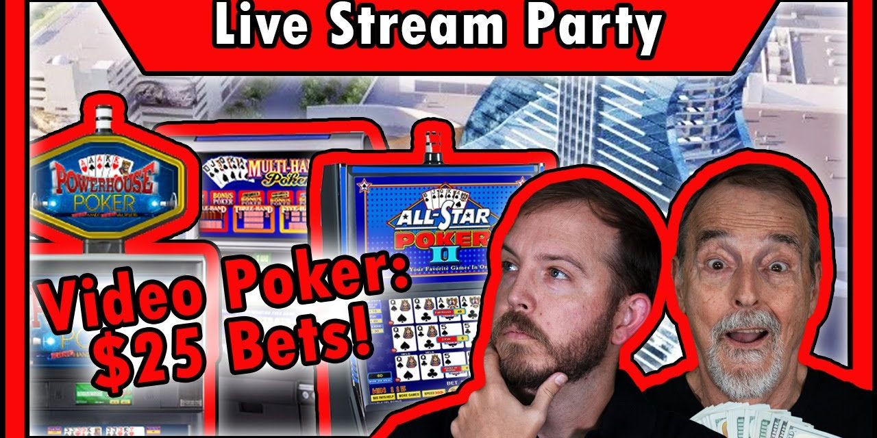 Image for ?LIVE Video Poker Play From Seminole Hard Rock Casino!