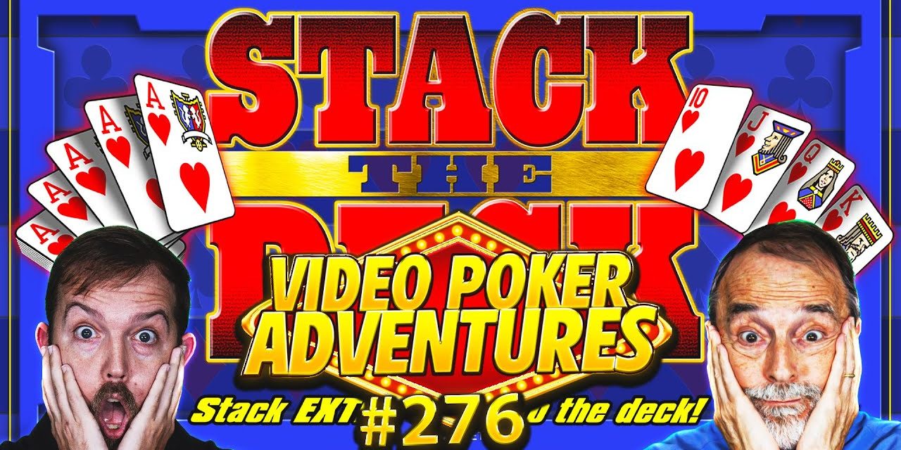 Image for Let’s Stack That Deck And Stack’em High in Vegas! Video Poker Adventures 276 • The Jackpot Gents