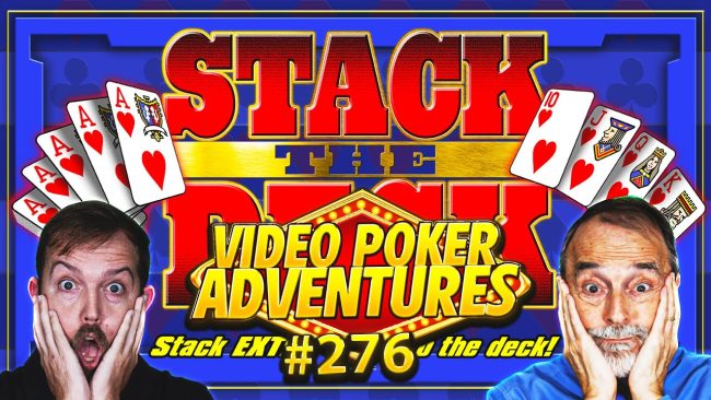 Image for Let’s Stack That Deck And Stack’em High in Vegas! Video Poker Adventures 276 • The Jackpot Gents