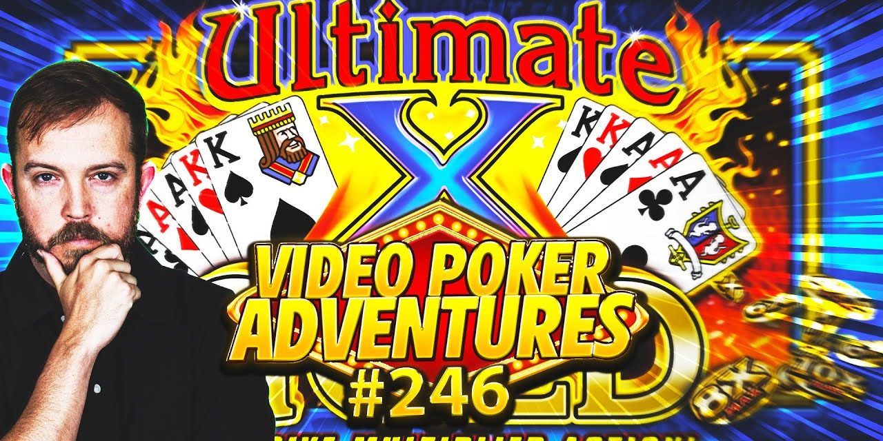 Image for Ultimate X Gold Chasing Quads on Bonus Poker Video Poker Adventures 246 • The Jackpot Gents
