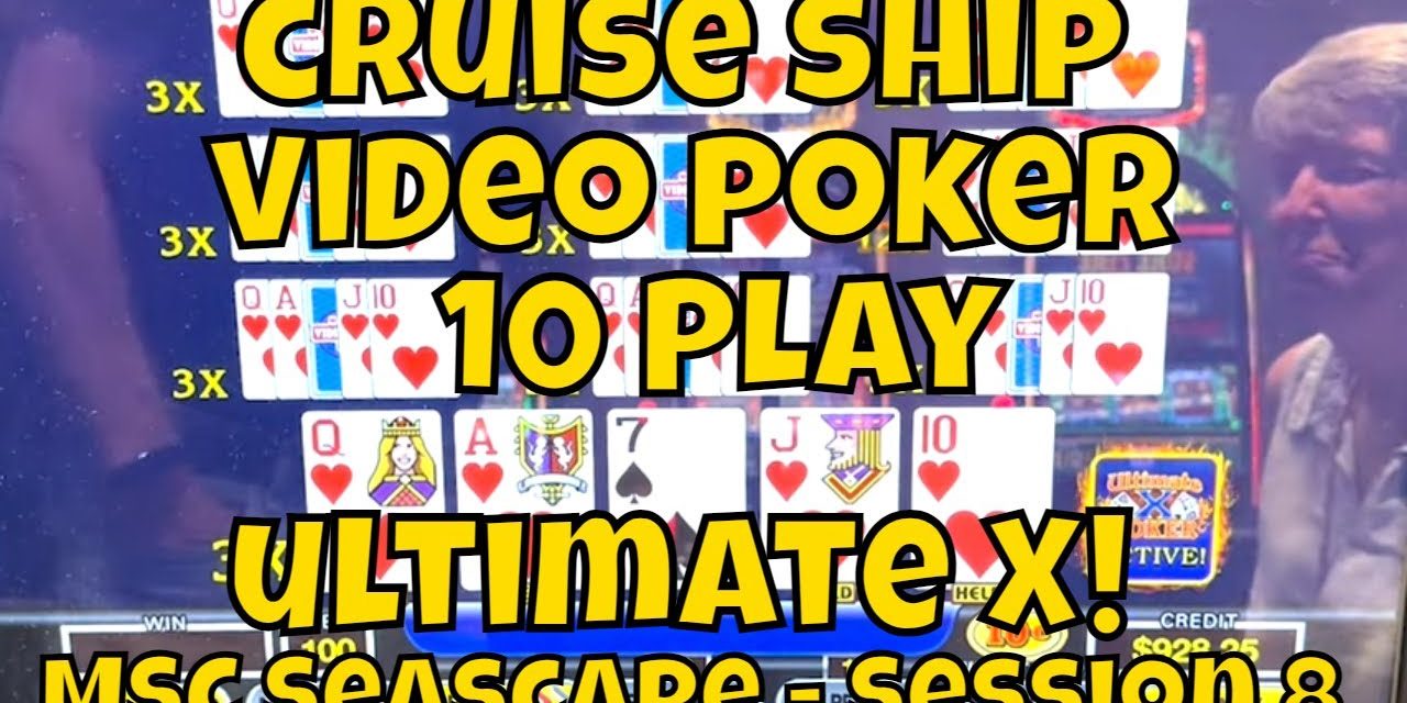 Image for Cruise Ship Video Poker Ultimate X 10-Play! MSC Seascape – Session 8