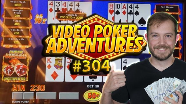 Image for Ultimate X And Super Hot Roll Poker With Jamie From @Slot500Club video Poker Adventures 304