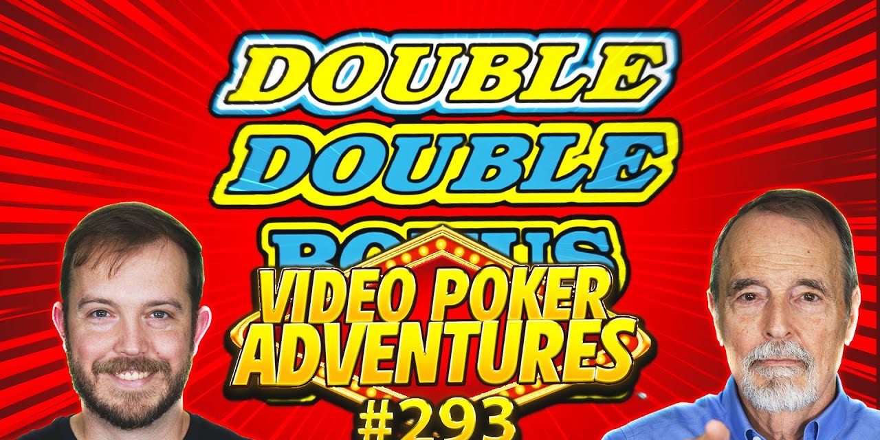 Image for Let’s Play some #$1 Double Double Bonus! Video Poker Adventures 293 • The Jackpot Gents