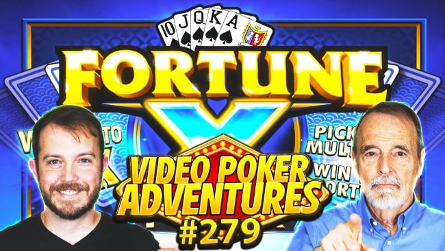 Image for HUGE Comeback Saves The Day! Video Poker Adventures 279 • The Jackpot Gents