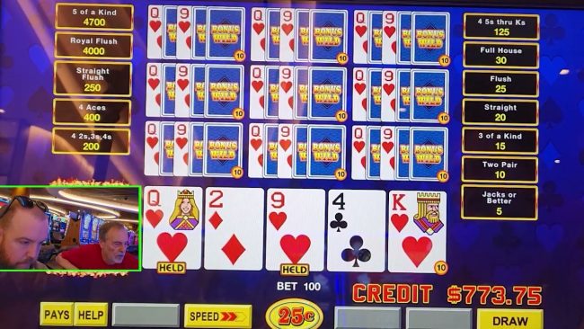 Image for ? New Game Alert ? Bonus Wild & Split Card at Seminole Hard Rock Video Poker Adventures 319