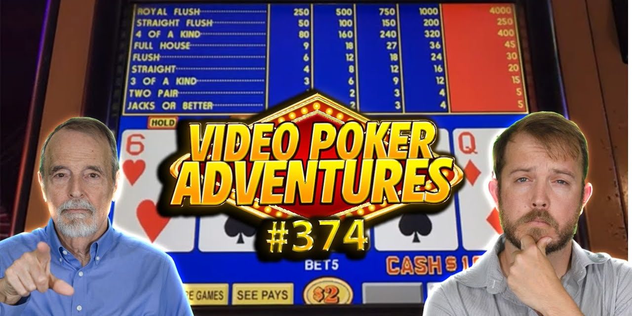 Image for $2 9/6 Bonus Poker Deluxe in Vegas! VP Adventures 374