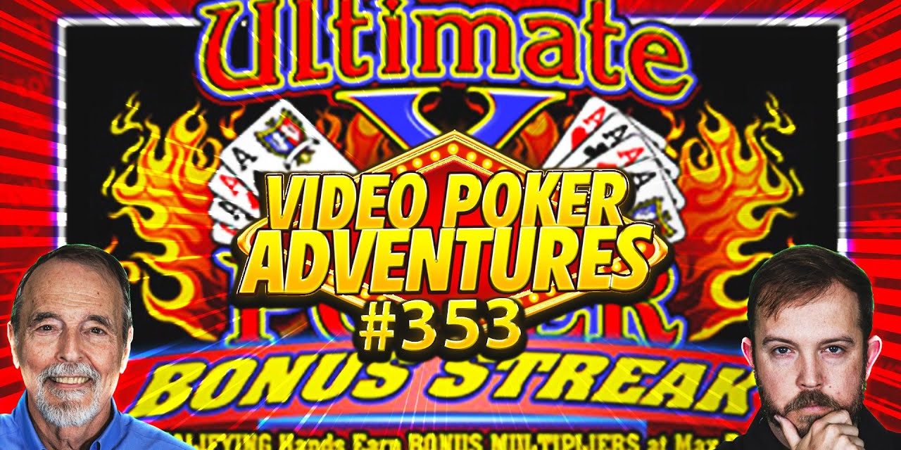 Image for Triple Double Bonus Ultimate X Bonus Streak! Video Poker Adventures 353 • The Jackpot Gents