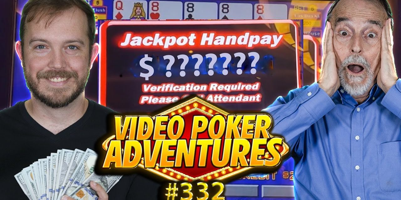 Image for 2 Royal Flushes in 1 Video!! Biggest Win With Dad EVER! Video Poker Adventures 332
