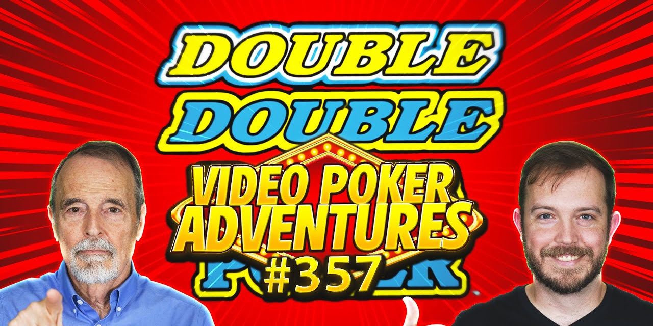 Image for High Limit Single Line Double Double Bonus! Video Poker Adventures 357 • The Jackpot Gents