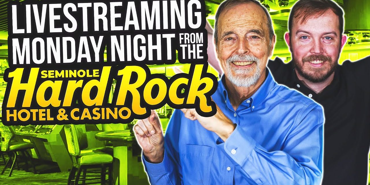 Image for 🔴LIVE Video Poker From the Seminole Hard Rock Hotel and Casino!