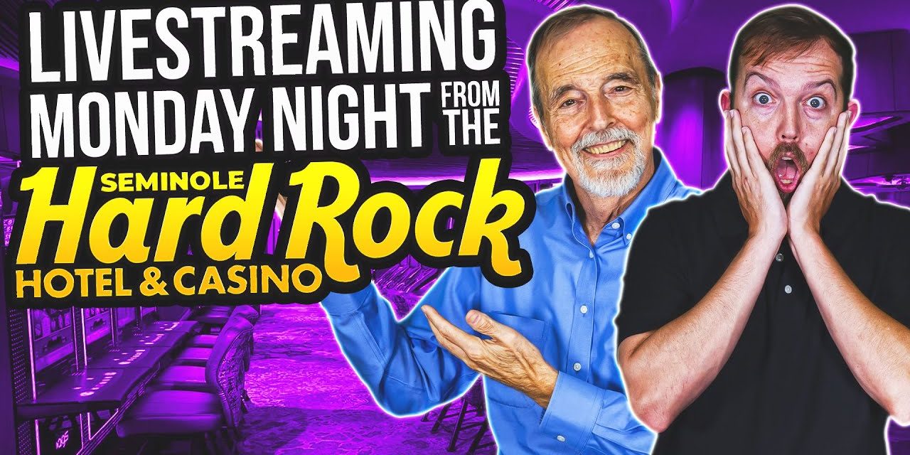 Image for 🔴LIVE! At Seminole Hard Rock Casino in Hollywood , Florida!