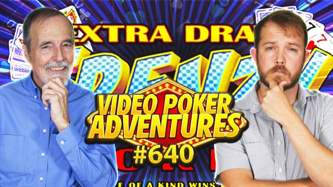 Image for Back to Back Bonuses on Extra Draw Frenzy Video Poker!