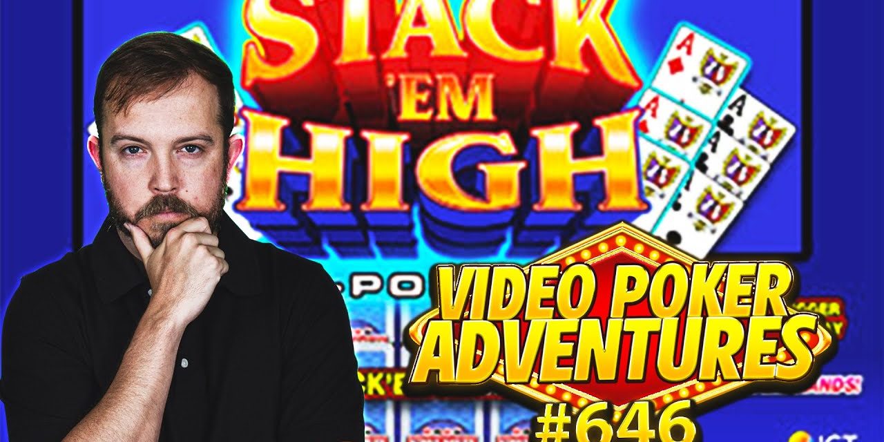 Image for Another BIG Win on Stack em High Video Poker!